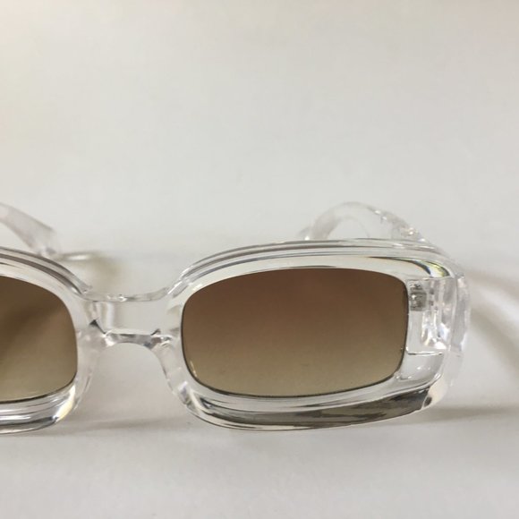 *HOST PICK* Betbe Sunglasses Clear Fashion Polarized Rectangle BE3168 Italy New - Picture 7 of 14
